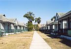 Head on: Looking north to 10th and Kirby Smith Jr. High (Dec 2004)