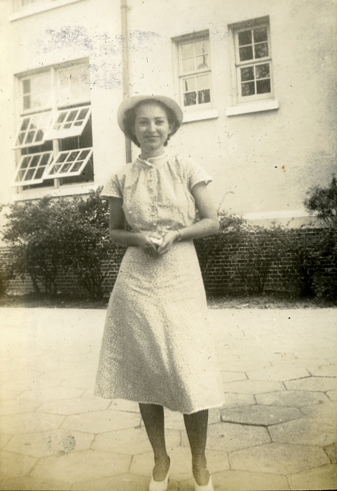 Unidentified Teacher with Hat