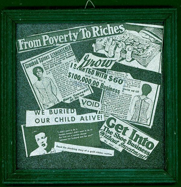 From Poverty to Riches by Joy Learn, a collage