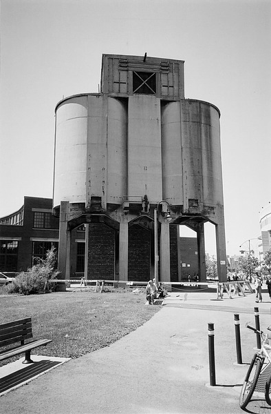 Old roundhouse, Roundhouse Park, Toronto by William Nevison