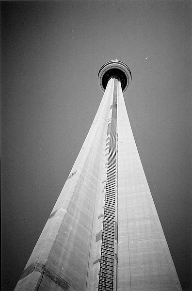 CN Tower, north of Roundhouse Park by William Nevison