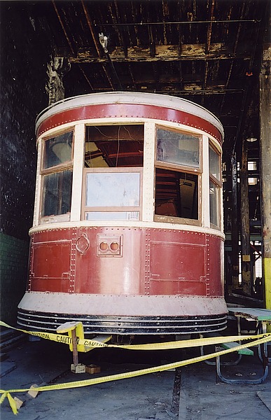Peter Witt Streetcar, Old Roundhouse, Roundhouse Park by William Nevison