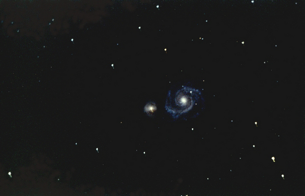 M51 and Companion Galaxy