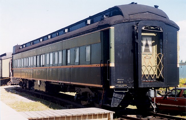 Dental Train (Canadian National Passenger car was converted into a traveling dental office to rural areas and is now on display at Smith Falls, Ontario)